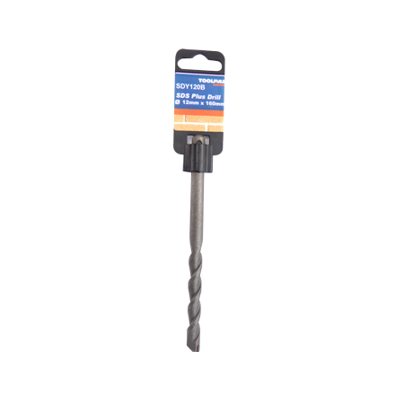 SDS Plus Masonry Drill Bit 12mm x 160mm Hammer Toolpak